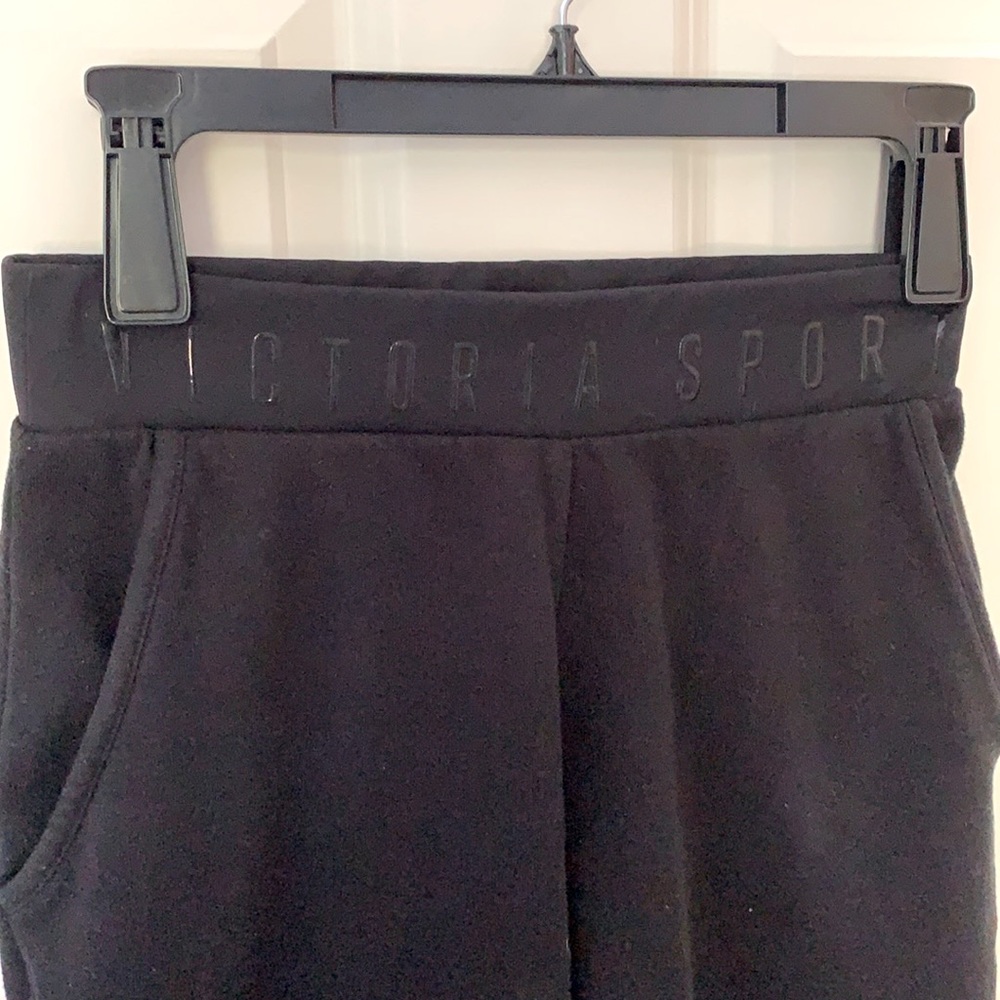 Black Victoria Sport Joggers
